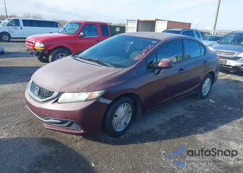 2013 Honda Civic Lx z USA, uszkodzony, nr VIN 19XFB2F52DE237797